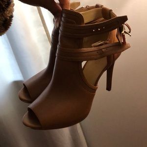 Michael Kors Blaze Bootie acorn color